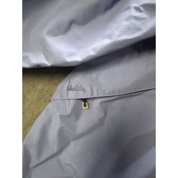 Cabelas Gore Tex Jacket Womens xl Blue Full Zip Packable Hooded Gorpcore - Picture 4 of 7